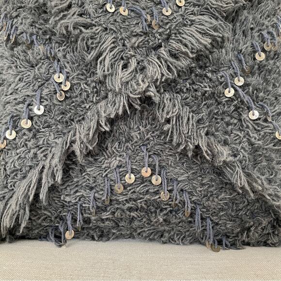 Pottery Barn Moroccan Wedding Blanket Pillow with Down Insert 20 x 20” Bohemian - Picture 6 of 11